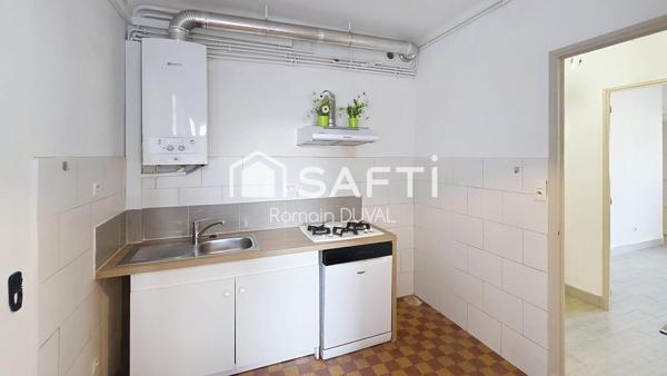 Appartement T3 avec balcon 63 m²