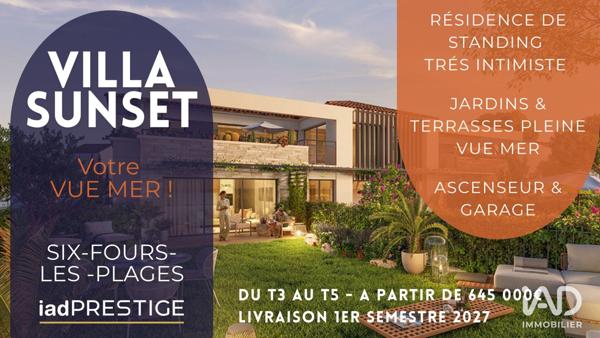 Appartement à vendre 4 pièces 96 m² Six-Fours-les-Plages