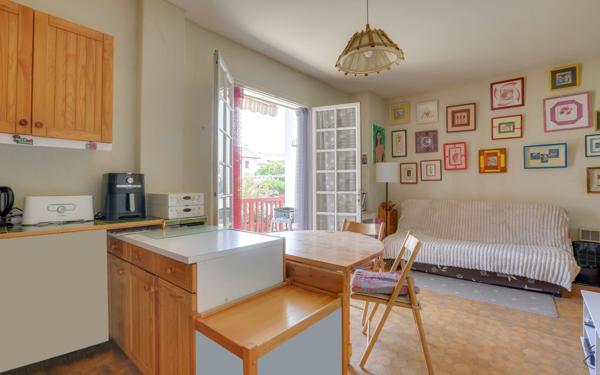 Appartement à vendre    2 pièces • 34,60 m2 Bidart