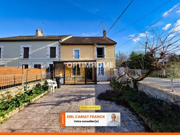 MAISON EN PIERRE DE 95 M2 SUR ÉTAGE, L’ENSEMBLE SUR 245 M² DE TERRAIN CLOS AVEC UNE DÉPENDANCE