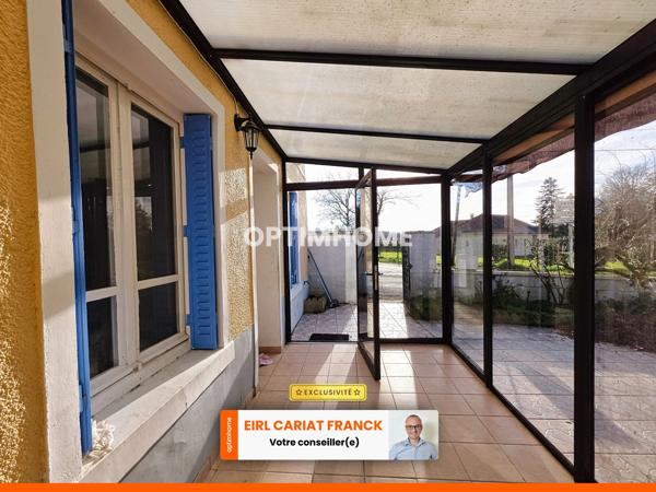 MAISON EN PIERRE DE 95 M2 SUR ÉTAGE, L’ENSEMBLE SUR 245 M² DE TERRAIN CLOS AVEC UNE DÉPENDANCE