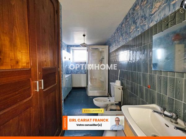 MAISON EN PIERRE DE 95 M2 SUR ÉTAGE, L’ENSEMBLE SUR 245 M² DE TERRAIN CLOS AVEC UNE DÉPENDANCE
