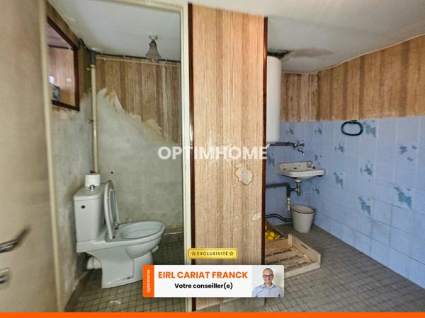 MAISON EN PIERRE DE 95 M2 SUR ÉTAGE, L’ENSEMBLE SUR 245 M² DE TERRAIN CLOS AVEC UNE DÉPENDANCE