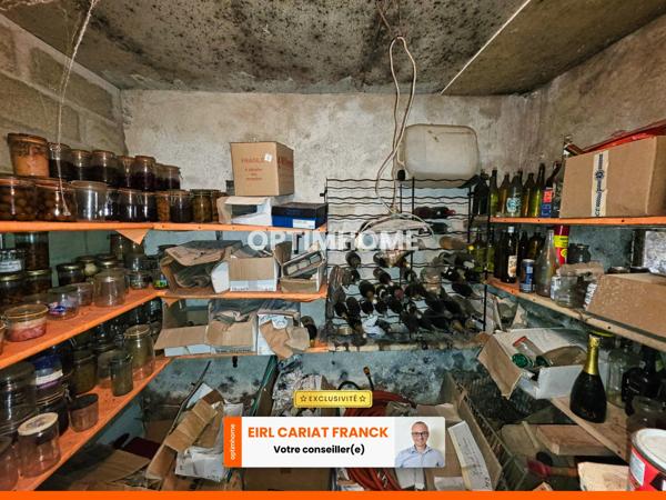 MAISON EN PIERRE DE 95 M2 SUR ÉTAGE, L’ENSEMBLE SUR 245 M² DE TERRAIN CLOS AVEC UNE DÉPENDANCE