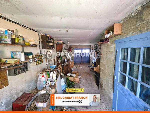 MAISON EN PIERRE DE 95 M2 SUR ÉTAGE, L’ENSEMBLE SUR 245 M² DE TERRAIN CLOS AVEC UNE DÉPENDANCE
