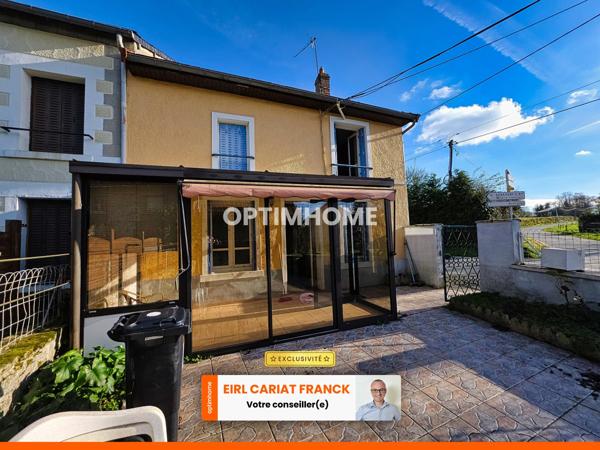 MAISON EN PIERRE DE 95 M2 SUR ÉTAGE, L’ENSEMBLE SUR 245 M² DE TERRAIN CLOS AVEC UNE DÉPENDANCE