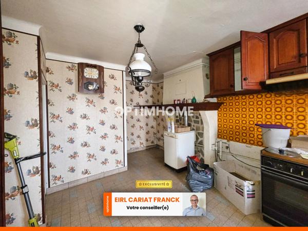 MAISON EN PIERRE DE 95 M2 SUR ÉTAGE, L’ENSEMBLE SUR 245 M² DE TERRAIN CLOS AVEC UNE DÉPENDANCE