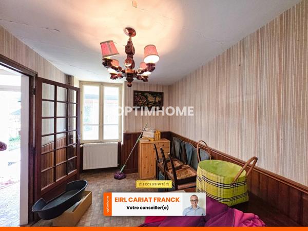 MAISON EN PIERRE DE 95 M2 SUR ÉTAGE, L’ENSEMBLE SUR 245 M² DE TERRAIN CLOS AVEC UNE DÉPENDANCE