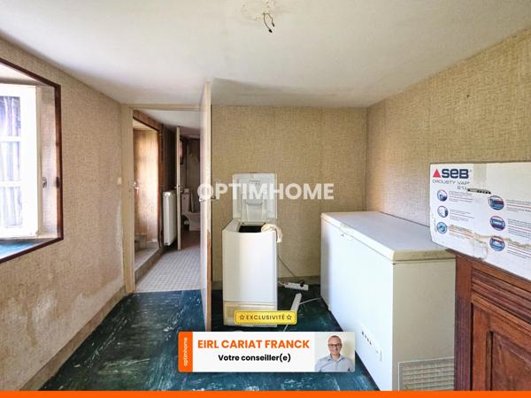 MAISON EN PIERRE DE 95 M2 SUR ÉTAGE, L’ENSEMBLE SUR 245 M² DE TERRAIN CLOS AVEC UNE DÉPENDANCE