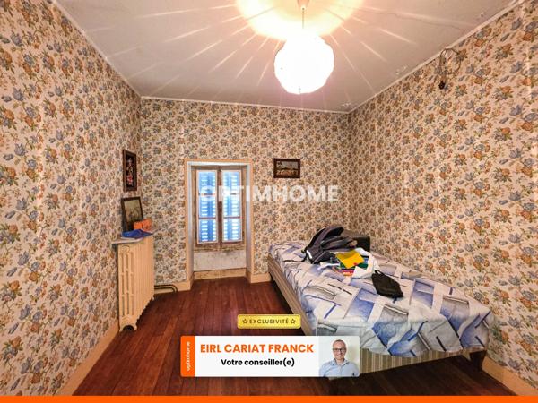 MAISON EN PIERRE DE 95 M2 SUR ÉTAGE, L’ENSEMBLE SUR 245 M² DE TERRAIN CLOS AVEC UNE DÉPENDANCE