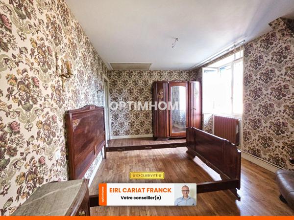 MAISON EN PIERRE DE 95 M2 SUR ÉTAGE, L’ENSEMBLE SUR 245 M² DE TERRAIN CLOS AVEC UNE DÉPENDANCE