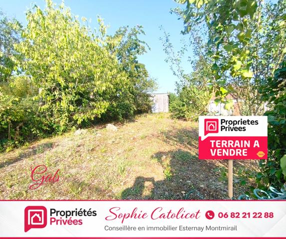 Terrain constructible à Esternay