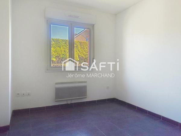 Appartement T2 51m² avec jardinet + parking