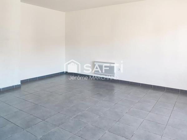 Appartement T2 51m² avec jardinet + parking