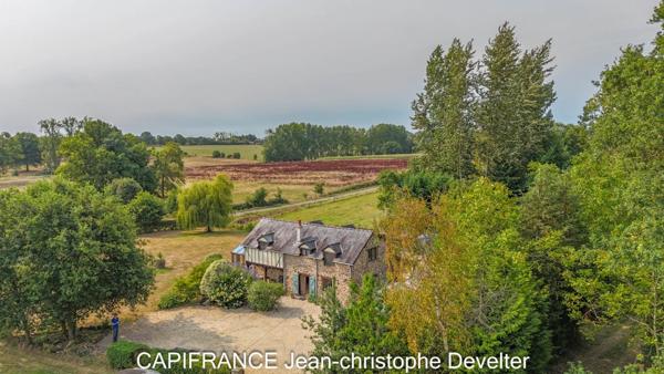 Maison à vendre proche de GORRON (53) 3 chambres sur terrain de 2400 m2