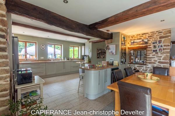 Maison à vendre proche de GORRON (53) 3 chambres sur terrain de 2400 m2