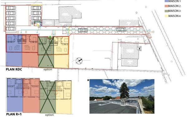 Maison d'architecte brut de béton à Bouffémont - 106 m² habitables