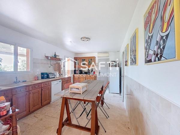 Villa provençale atypique de 150 m2 , possibilité d'extension de 60 m2 !