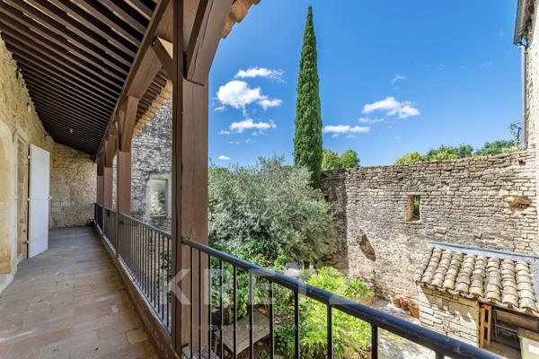 Ancien chateau du XIe siècle avec jardin au coeur du village