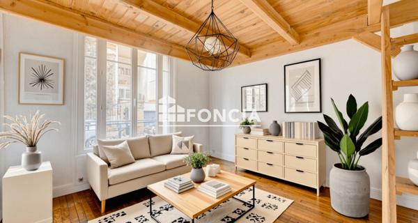 À vendre Studio 26.18 m² - Vanves 92170