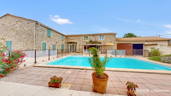 Proche Carcassonne, MINERVOIS, grande maison de charme parfaite pour projet touristique....
