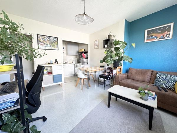 Grenoble – Idéal investisseur : Appartement T2 vendu loué avec cave, possibilité garage