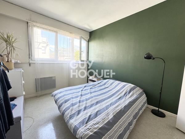 Grenoble – Idéal investisseur : Appartement T2 vendu loué avec cave, possibilité garage