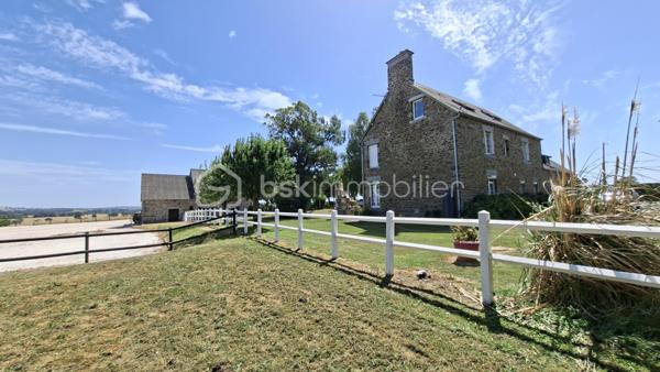 Propriété équestre de caractère – Maison en pierre de 208 m² avec installations complètes sur un terrain clos de 10 414 m²
Amoureux des chevaux et de la nature, découvrez cette magnifique propriété alliant charme, espace et fonctionnalité.

Cette authentique maison en pierre d'environ 190 m² offre de beaux volumes, une belle luminosité et un agencement idéal pour une vie de famille.
Au rez-de-chaussée, vous découvrirez une superbe pièce de vie de 65 m², baignée de lumière, comprenant une cuisine aménagée et équipée ouverte sur la salle à manger et le salon. Cet espace chaleureux est agrémenté d'un poêle à bois, suite parentale de 20 m², buanderie de 20 m² ainsi qu'un WC indépendant complètent ce niveau.
Au premier étage, un vaste dégagement dessert trois belles chambres, dont une avec sa salle d'eau privative, une spacieuse salle de bains de 10 m² équipée d'une baignoire et d'une douche, un WC indépendant, grenier aménageable.
Au deuxième étage, sous les combles, deux belles chambres viennent compléter l'ensemble.

À l'extérieur, les passionnés d'équitation seront séduits par des installations équestres de qualité comprenant :
- un manège couvert d'environ 420 m² 
- 6 boxes/sellerie avec mezzanine 
- une carrière d'environ 2 500 m² 
- deux dépendances offrant de nombreuses possibilités de stockage ou d'aménagement.

L'ensemble est implanté sur un magnifique terrain clos et paysagé de 10 414 m², soigneusement entretenu. 

Les atouts
Maison en pierre de caractère d'environ 208 m2
6 chambres
Pièce de vie de 65 m² avec cuisine ouverte et poêle à bois.
Suite parentale au rez-de-chaussée
Maison économe en énergie avec un classement en C au DPE
Installations équestres  
Etat irréprochable 
Cadre de vie privilégié 
A proximité : chemins de bocage qui mènent vers la Butte de Grosmont et la vallée de la Vire (réseau de chemins creux, de pistes agricoles et de passages boisés). 

Situation géographique : 
- 4 minutes d'un bourg toutes commodités (écoles/commerces/pôle santé/pharmacie) - LA GRAVERIE 14350, 
- 6 km de VIRE 14500 (gare SNCF - PARIS/GRANVILLE), 10 de l'autoroute (A84 - CAEN/RENNES), 30 de ST LO 50000,
- 45 minutes de CAEN, 55 de GRANVILLE, 
- PARIS à 280 km

Une propriété rare, idéale pour une famille, des cavaliers ou le développement d'une activité équestre, alliant le charme de l'ancien à des équipements de qualité dans un cadre de vie privilégié.
Un bien d'exception à découvrir sans tarder !