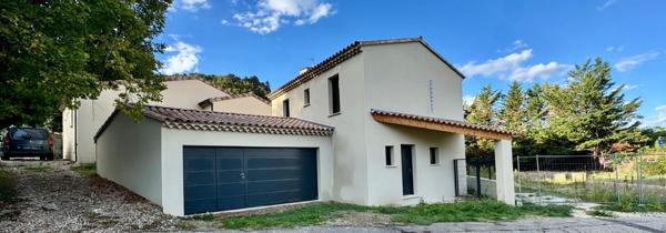 Entrechaux (84340) A 5 minutes de VAISON-LA-ROMAINE - MAISON NEUVE DE 83 m2 HAB. - 3 CHAMBRES - DOUBLE GARAGE - JARDIN