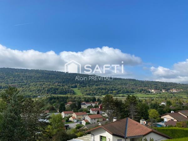 Vue dégagée, terrain 987 m²