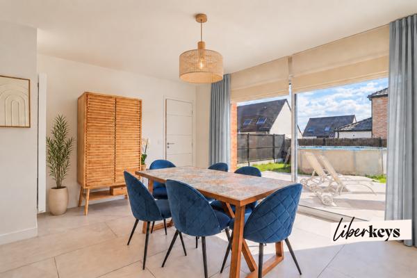 MAISON INDIVIDUELLE DE 2024 – 4 CHAMBRES – GARAGE – JARDIN – ORCHIES