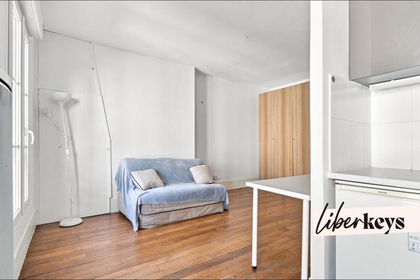 PARIS 12e – T1 CLÉ EN MAIN, LUMINEUX ET AU CALME 
