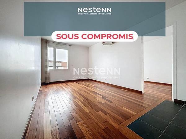 ISSY LES MOULINEAUX - FORT D'ISSY - A vendre un appartement 2 pièces au dernier étage avec une vue dégagée sans vis à vis