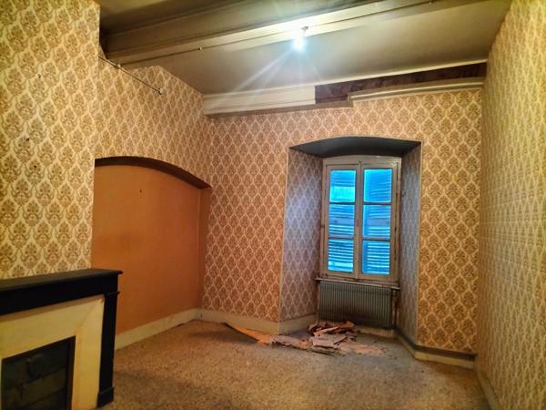 Grande maison de ville à rénover avec 2 cours