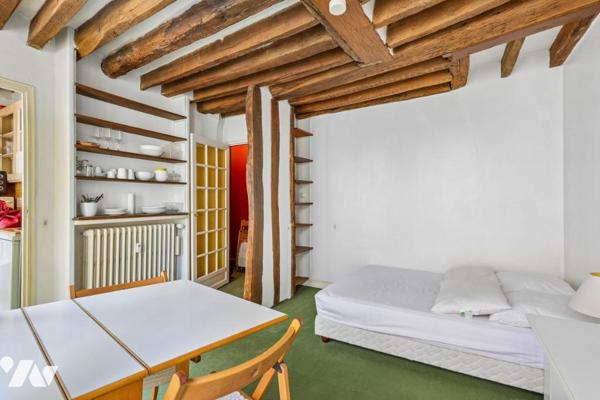 Sorbonne - Appartement lumineux de 21,80 m² 