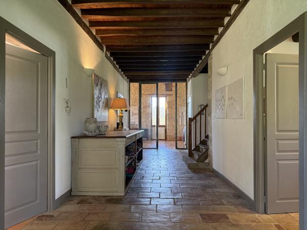 Saint-Clar (32380) MAISON ANCIENNE EN PIERRE RÉCEMMENT RÉNOVÉE, AVEC MAISON D’AMIS, PISCINE ET JARDIN CLÔTURÉ, SUR PRÈS DE 8 000