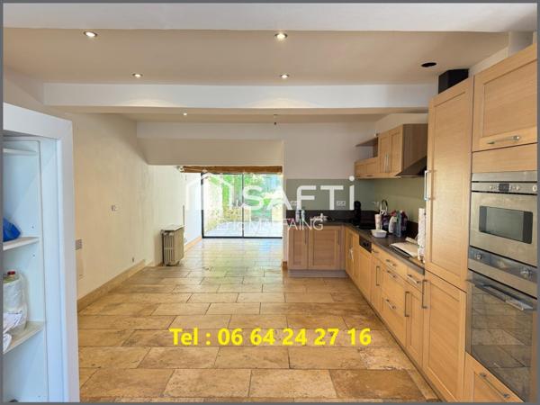 Maison de ville Rénovée avec Jardin Sans Vis-à-Vis