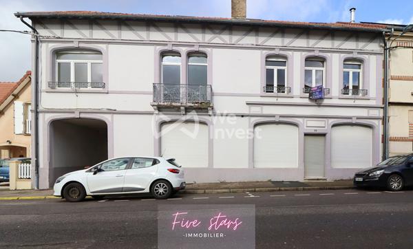 immeuble 4 appartements libres et une maison