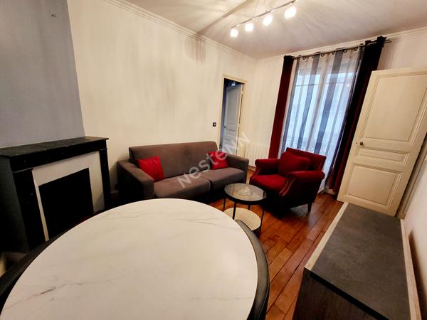 Appartement  3 pièces rue Auguste Blanche Meublé 47.82m²