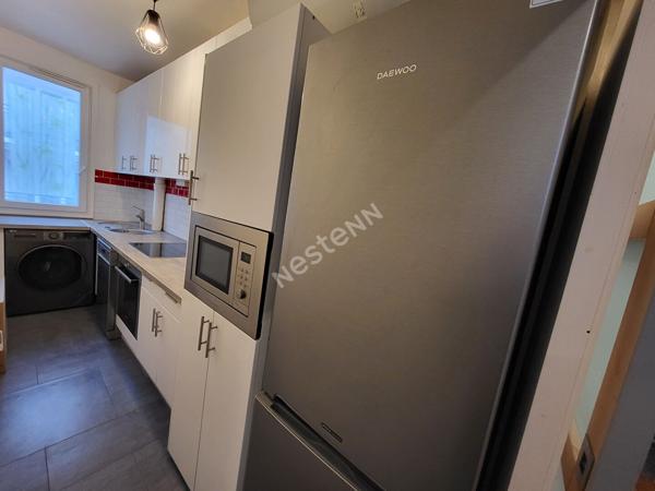 Appartement  3 pièces rue Auguste Blanche Meublé 47.82m²