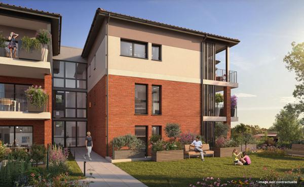 L'Isle-Jourdain, appartement T3 neuf avec terrasse et parking