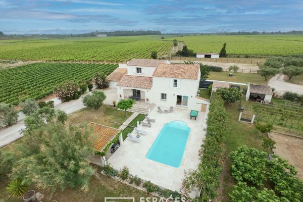 Mas contemporain aux deux maisons – Petite Camargue