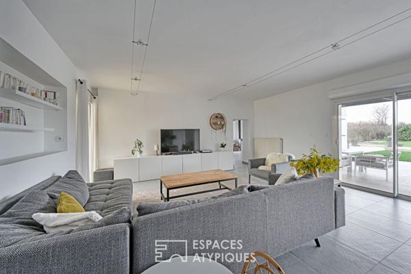 Mas contemporain aux deux maisons – Petite Camargue