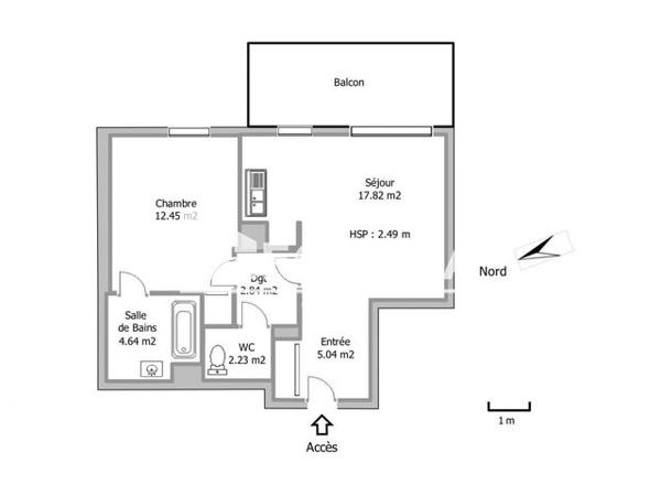 Location Appartement 2 pièces 45 m² - 67 AVENUE RENE CASSIN Lieusaint 77127