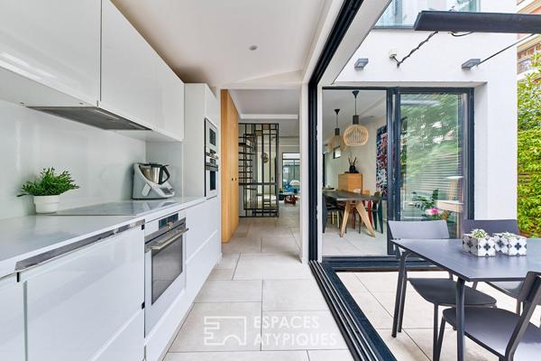 Maison d’Architecte avec double terrasse