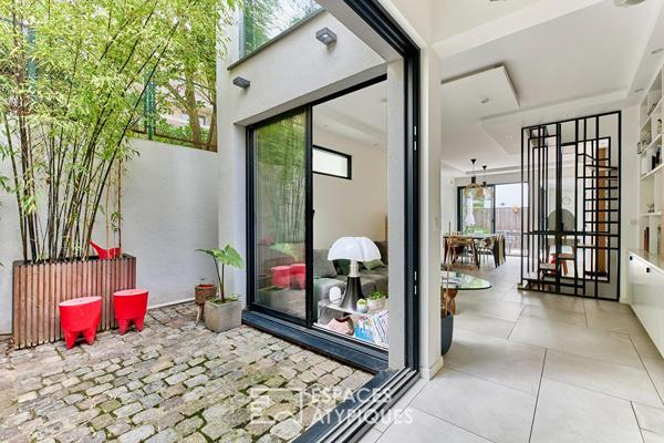 Maison d’Architecte avec double terrasse