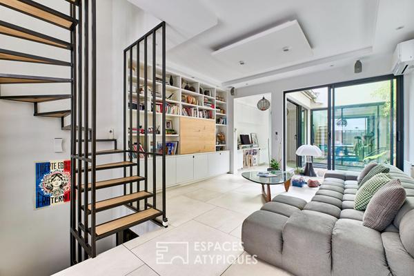 Maison d’Architecte avec double terrasse