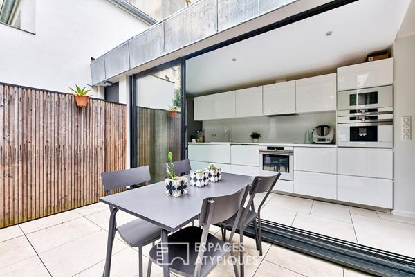 Maison d’Architecte avec double terrasse
