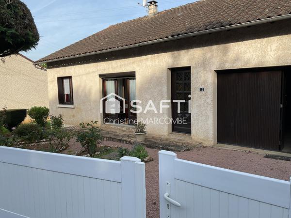 Charmante maison de plain-pied