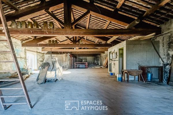 Ancienne cave viticole – Création potentielle d’un loft